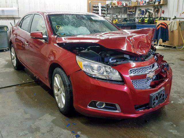 1G11H5SA2DF217349 - 2013 CHEVROLET MALIBU LTZ RED photo 1