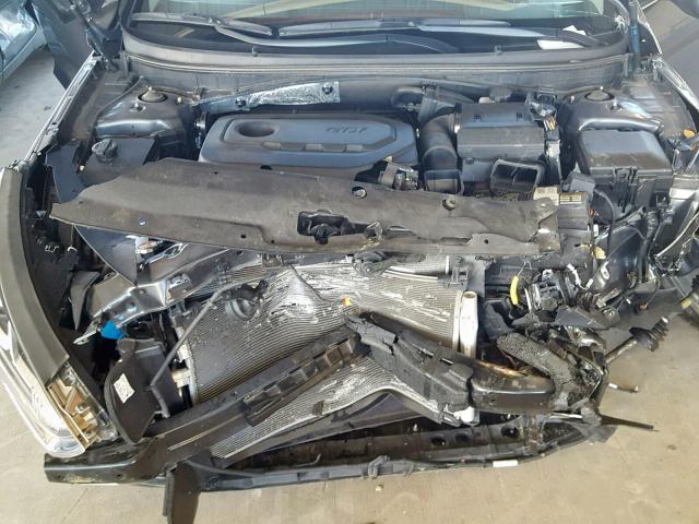 5NPE34AF6JH633016 - 2018 HYUNDAI SONATA SPO GRAY photo 7