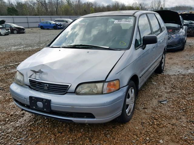 JHMRA1868VC008385 - 1997 HONDA ODYSSEY BA BLUE photo 2