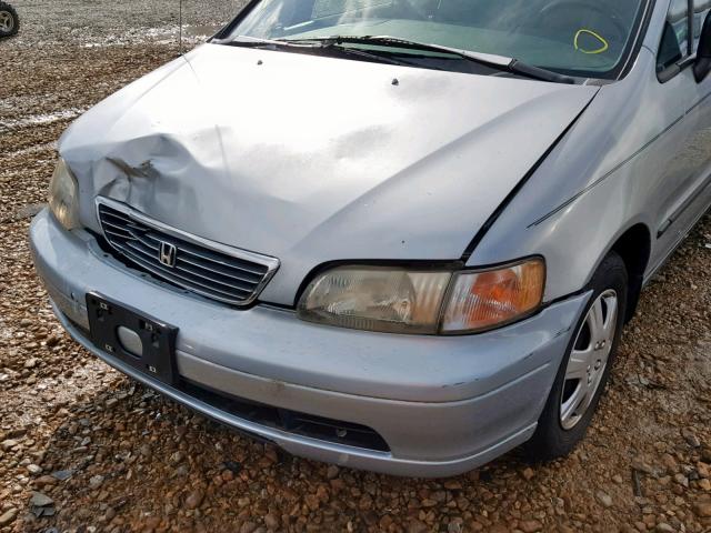 JHMRA1868VC008385 - 1997 HONDA ODYSSEY BA BLUE photo 9