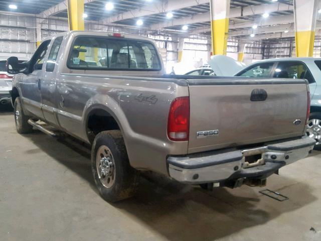 1FTSX21546EA53998 - 2006 FORD F250 SUPER GOLD photo 3