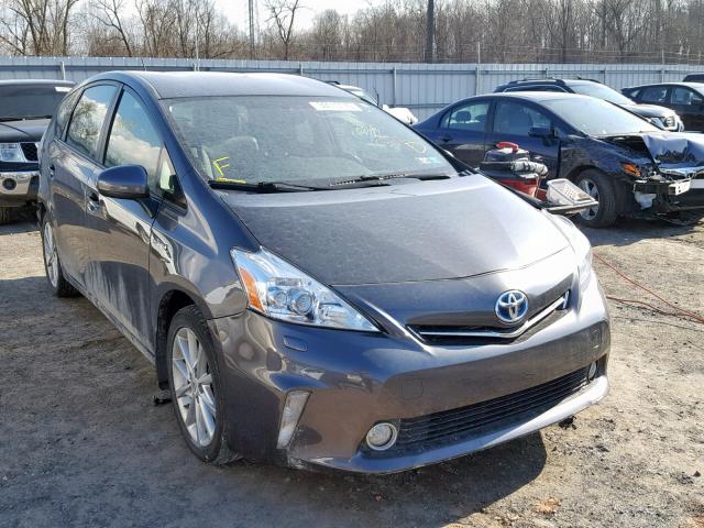 JTDZN3EU7D3201663 - 2013 TOYOTA PRIUS V CHARCOAL photo 1