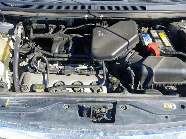 2FMDK48C18BA79802 - 2008 FORD EDGE SEL SILVER photo 7