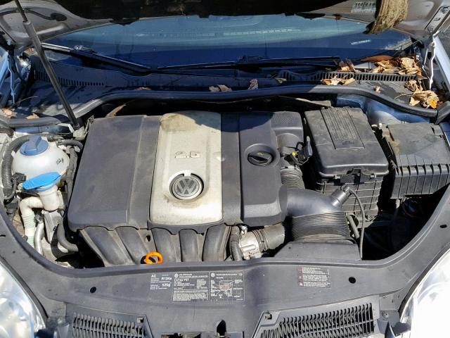 3VWPF71KX6M636109 - 2006 VOLKSWAGEN JETTA VALU SILVER photo 7