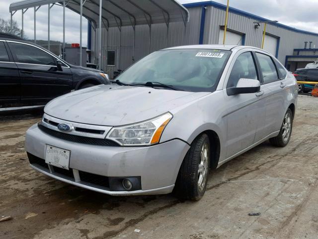 1FAHP36N69W127726 - 2009 FORD FOCUS SES SILVER photo 2