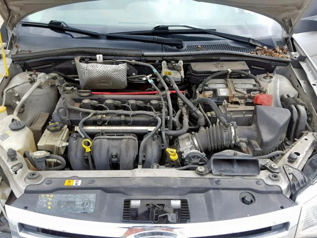 1FAHP36N69W127726 - 2009 FORD FOCUS SES SILVER photo 7