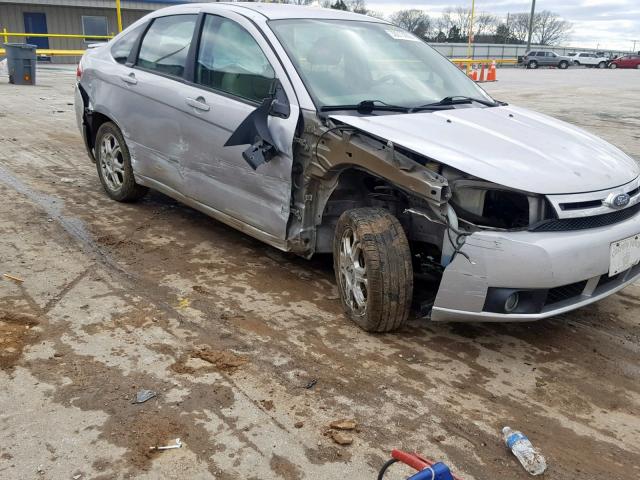 1FAHP36N69W127726 - 2009 FORD FOCUS SES SILVER photo 9