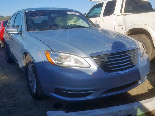 1C3CCBBB4DN589923 - 2013 CHRYSLER 200 TOURIN GRAY photo 1