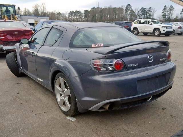 JM1FE173570209777 - 2007 MAZDA RX8 GRAY photo 3