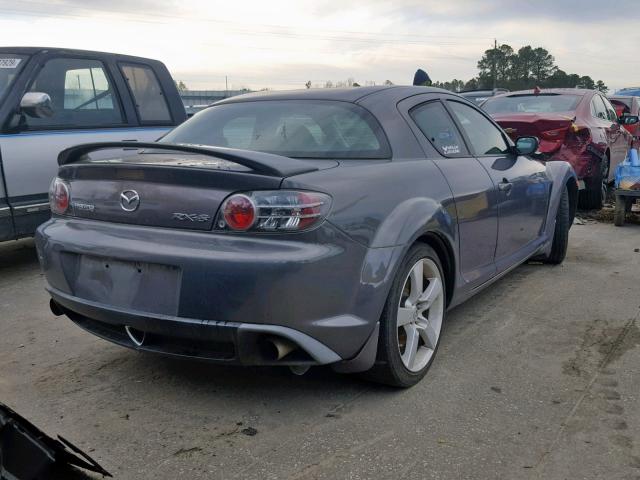 JM1FE173570209777 - 2007 MAZDA RX8 GRAY photo 4