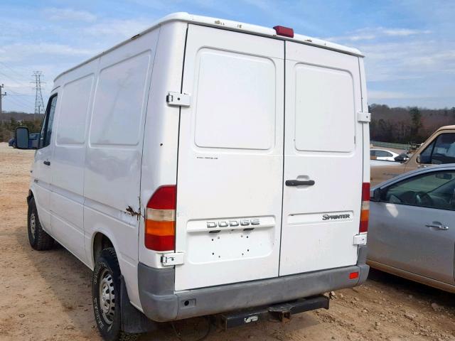 WD0PD144965935218 - 2006 DODGE SPRINTER 2 WHITE photo 3