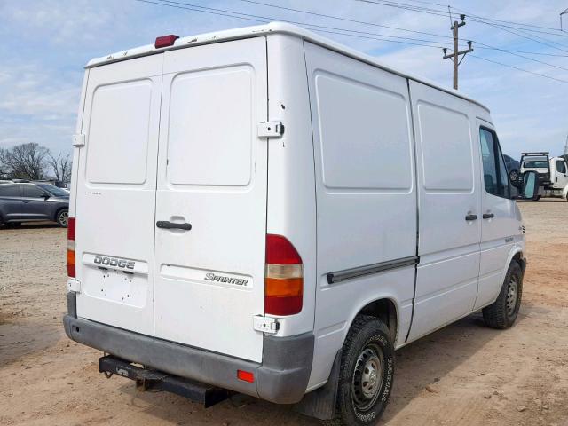 WD0PD144965935218 - 2006 DODGE SPRINTER 2 WHITE photo 4