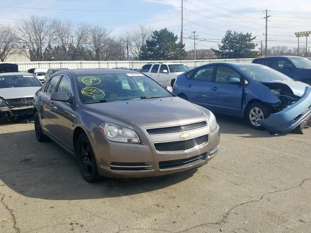 1G1ZC5EB5AF157763 - 2010 CHEVROLET MALIBU 1LT BROWN photo 1