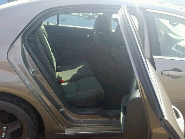 1G1ZC5EB5AF157763 - 2010 CHEVROLET MALIBU 1LT BROWN photo 6