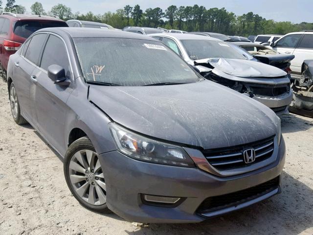 1HGCR3F86DA030221 - 2013 HONDA ACCORD EXL CHARCOAL photo 1