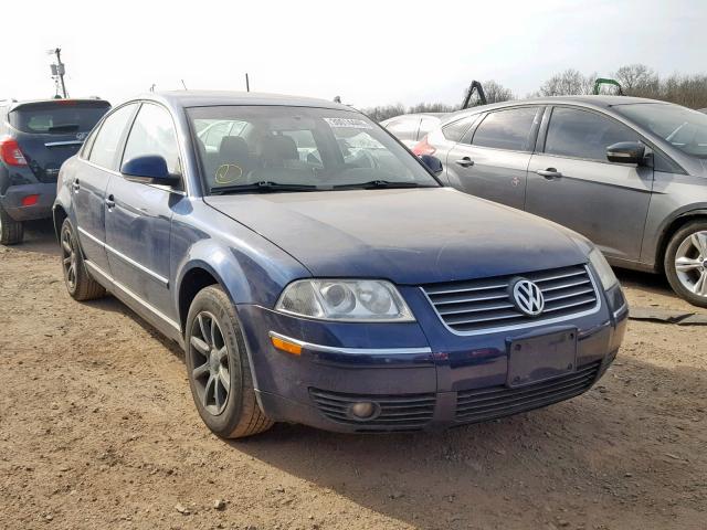 WVWPD63B04P321973 - 2004 VOLKSWAGEN PASSAT GLS BLUE photo 1