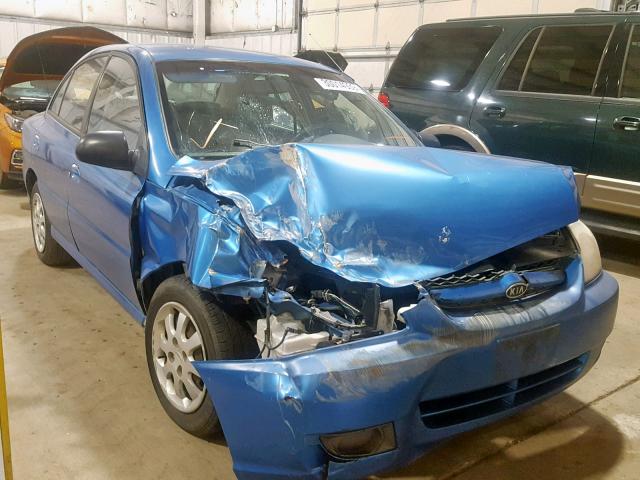 KNADC125436274582 - 2003 KIA RIO BLUE photo 1