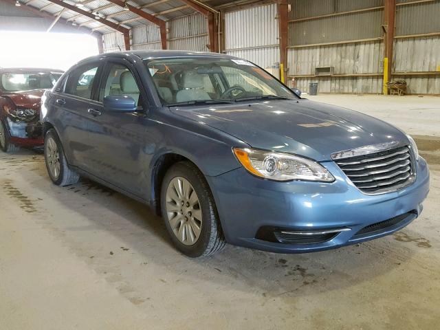 1C3BC4FB0BN617330 - 2011 CHRYSLER 200 LX BLUE photo 1