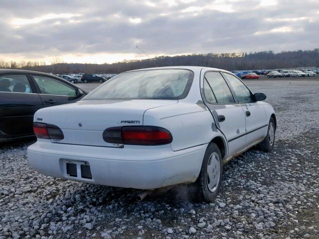 1Y1SK5260VZ430207 - 1997 GEO PRIZM BASE თეთრი ფოტო 4