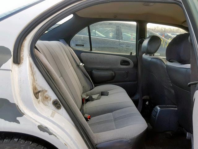 1Y1SK5260VZ430207 - 1997 GEO PRIZM BASE თეთრი ფოტო 6