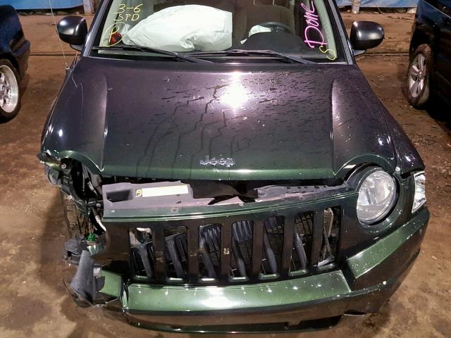 1J4NT4FB5AD581688 - 2010 JEEP COMPASS SP 绿色 照片 7