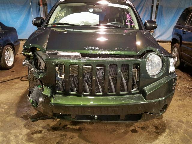 1J4NT4FB5AD581688 - 2010 JEEP COMPASS SP 绿色 照片 9