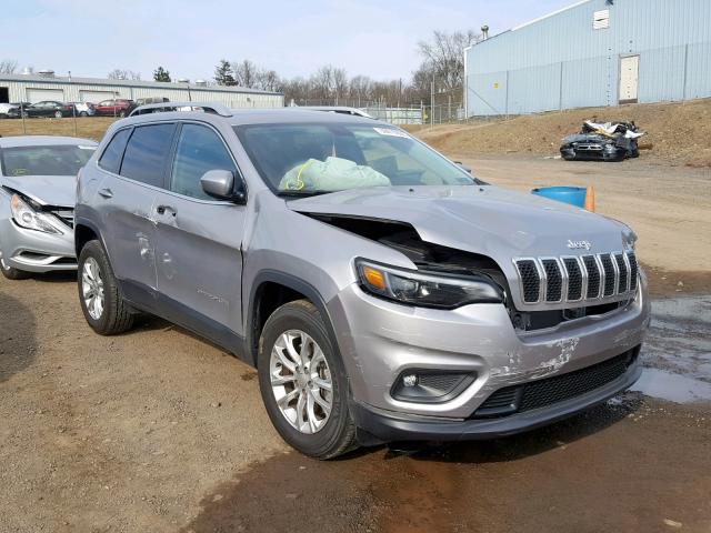 1C4PJMCB2KD127294 - 2019 JEEP CHEROKEE L GRAY photo 1