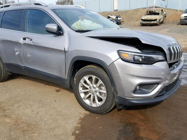 1C4PJMCB2KD127294 - 2019 JEEP CHEROKEE L GRAY photo 9