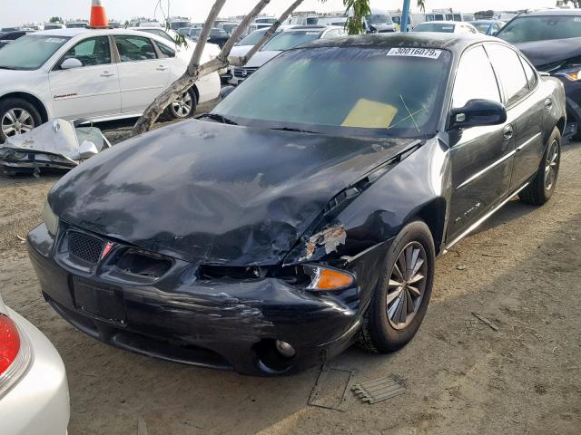1G2WK52J93F126693 - 2003 PONTIAC GRAND PRIX BLACK photo 2