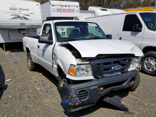 1FTYR10D88PA63982 - 2008 FORD RANGER WHITE photo 1