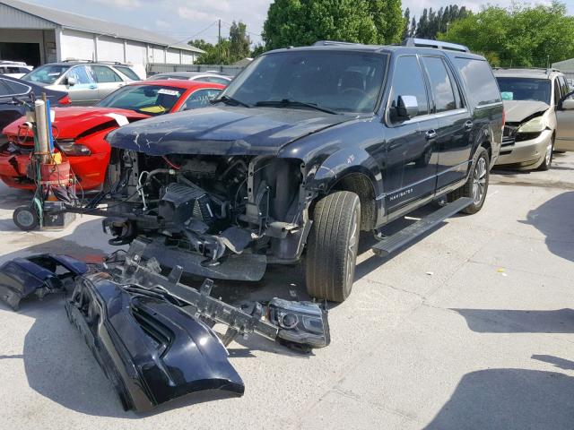 5LMJJ3HT6HEL13224 - 2017 LINCOLN NAVIGATOR 黑色 照片 2