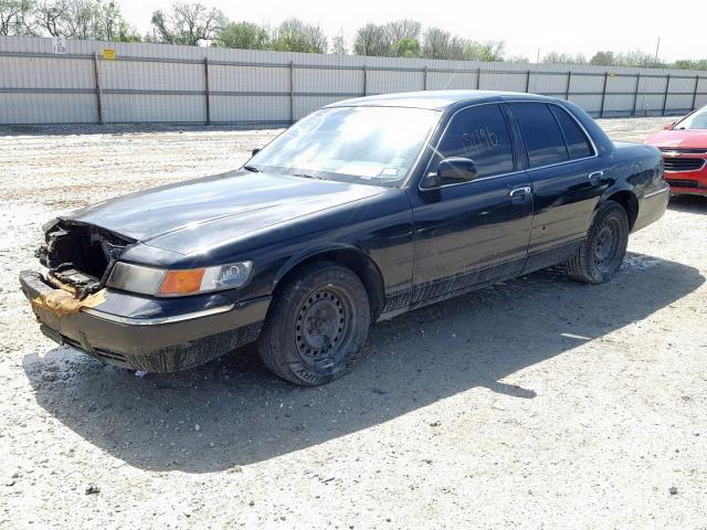 2MEFM74W5XX657165 - 1999 MERCURY GRAND MARQ BLACK photo 2