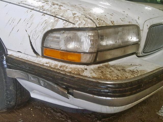 1G4HR53LXPH451343 - 1993 BUICK LESABRE LI WHITE photo 10