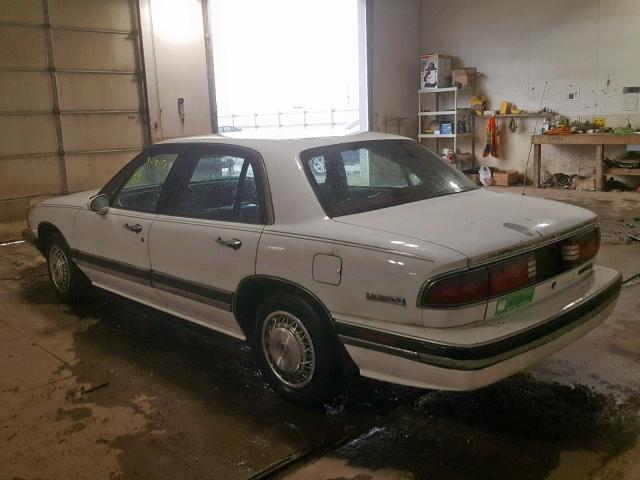 1G4HR53LXPH451343 - 1993 BUICK LESABRE LI WHITE photo 3