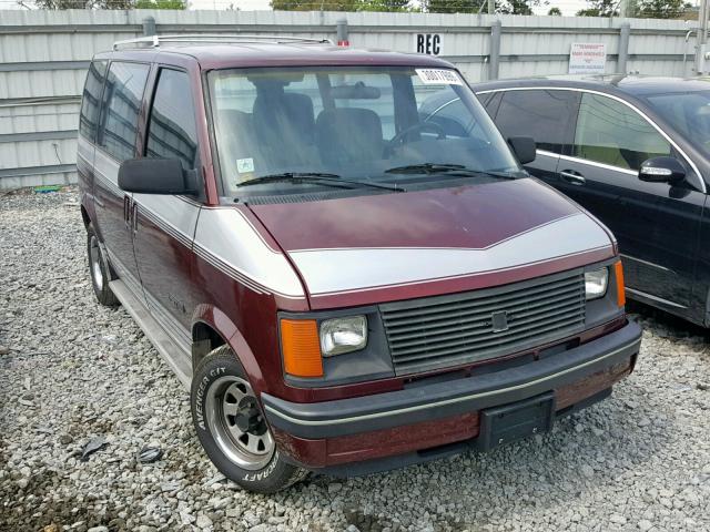 1GBDM15Z6LB210988 - 1990 CHEVROLET ASTRO MAROON photo 1