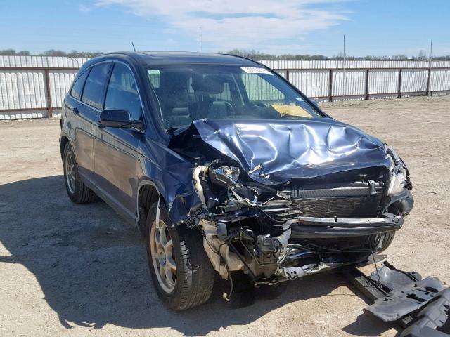 JHLRE38717C013010 - 2007 HONDA CR-V EXL BLUE photo 1