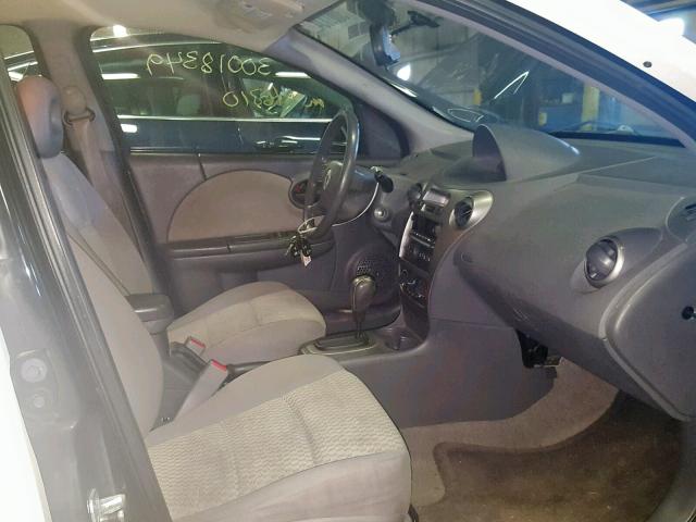 1G8AJ55F57Z122199 - 2007 SATURN ION LEVEL WHITE photo 5