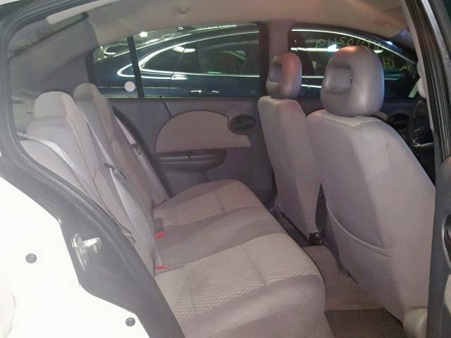 1G8AJ55F57Z122199 - 2007 SATURN ION LEVEL WHITE photo 6