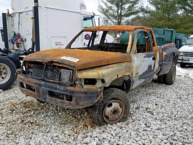 3B7MF33C3TM177134 - 1996 DODGE RAM 3500 RED photo 2