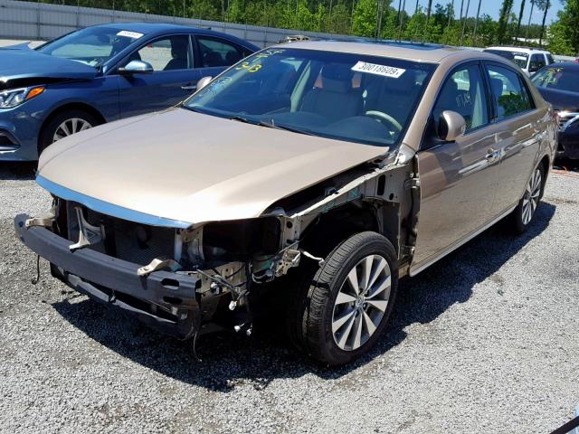 4T1BK3DB7BU414500 - 2011 TOYOTA AVALON BAS GOLD photo 2