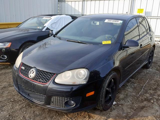 WVWGV71K77W238797 - 2007 VOLKSWAGEN NEW GTI BLACK photo 2