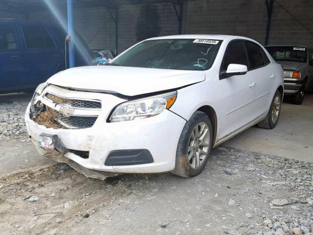 1G11C5SA9DF282293 - 2013 CHEVROLET MALIBU 1LT 白色 照片 2