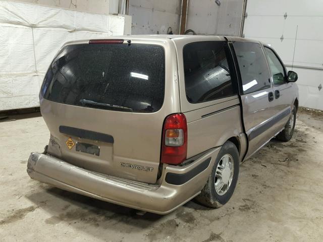 1GNDX03E64D101182 - 2004 CHEVROLET VENTURE TAN photo 4