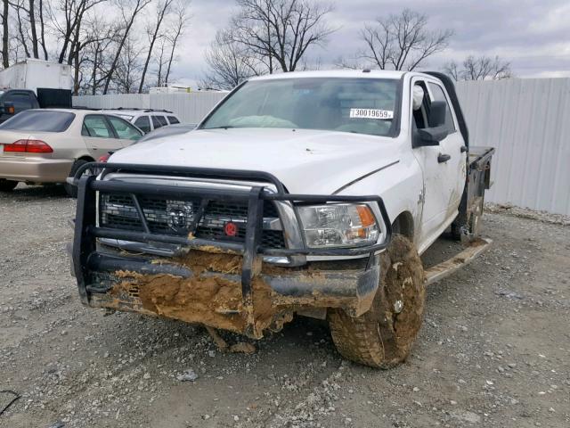 3C6UR5HL7EG105986 - 2014 RAM 2500 ST WHITE photo 2