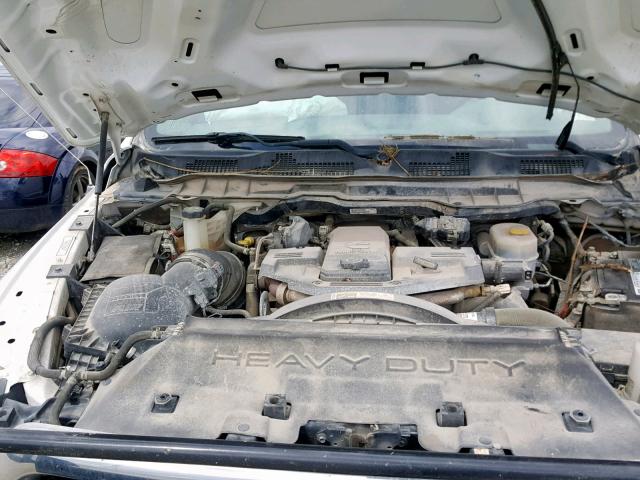 3C6UR5HL7EG105986 - 2014 RAM 2500 ST WHITE photo 7