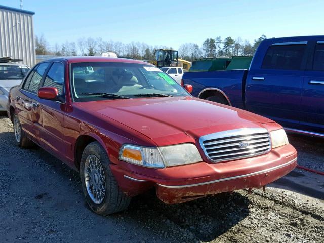 2FAFP74W0XX158630 - 1999 FORD CROWN VICT RED photo 1