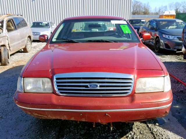 2FAFP74W0XX158630 - 1999 FORD CROWN VICT RED photo 7