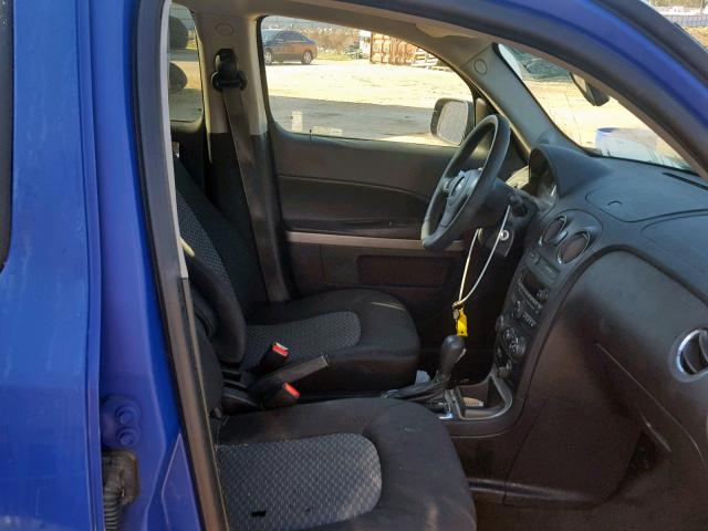 3GNCA13B99S510986 - 2009 CHEVROLET HHR LS Azul foto 5