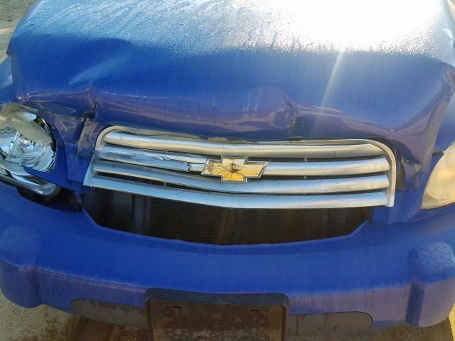 3GNCA13B99S510986 - 2009 CHEVROLET HHR LS Azul foto 7