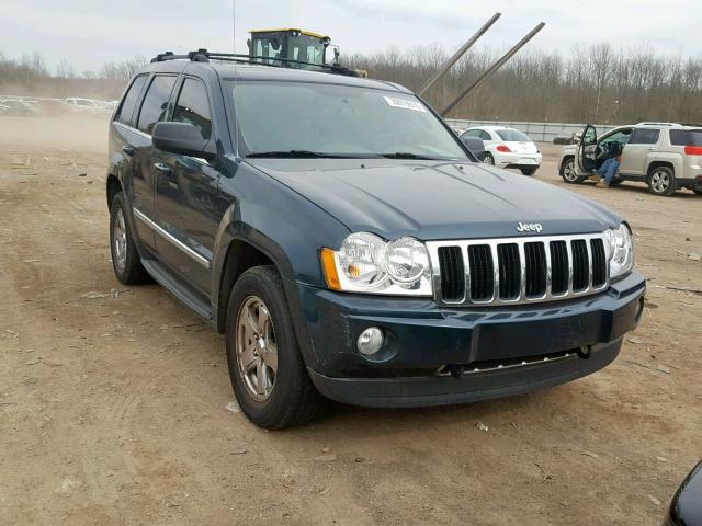 1J4HR58295C554925 - 2005 JEEP GRAND CHER GREEN photo 1